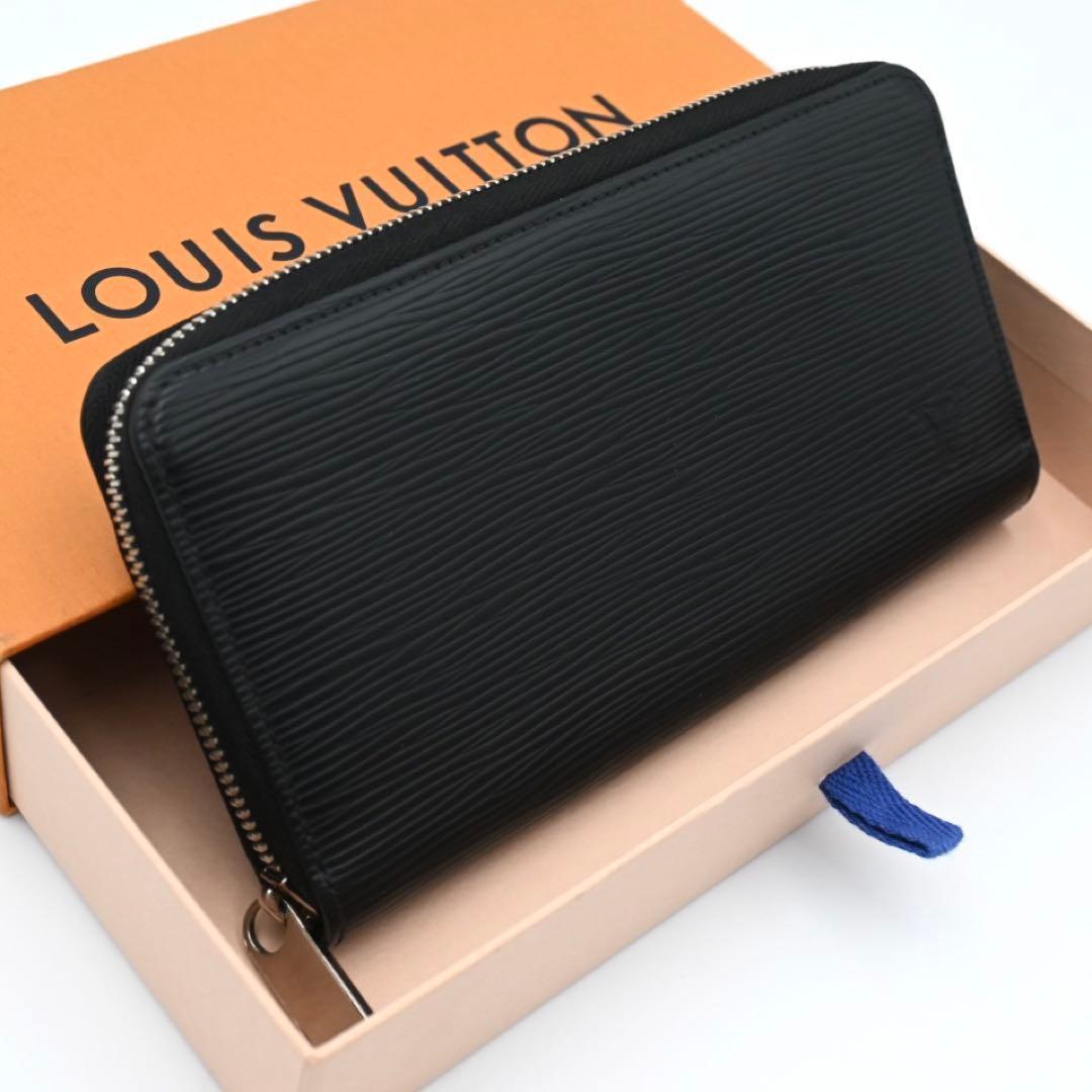 Louis Vuitton Epi Zippy Wallet Black
