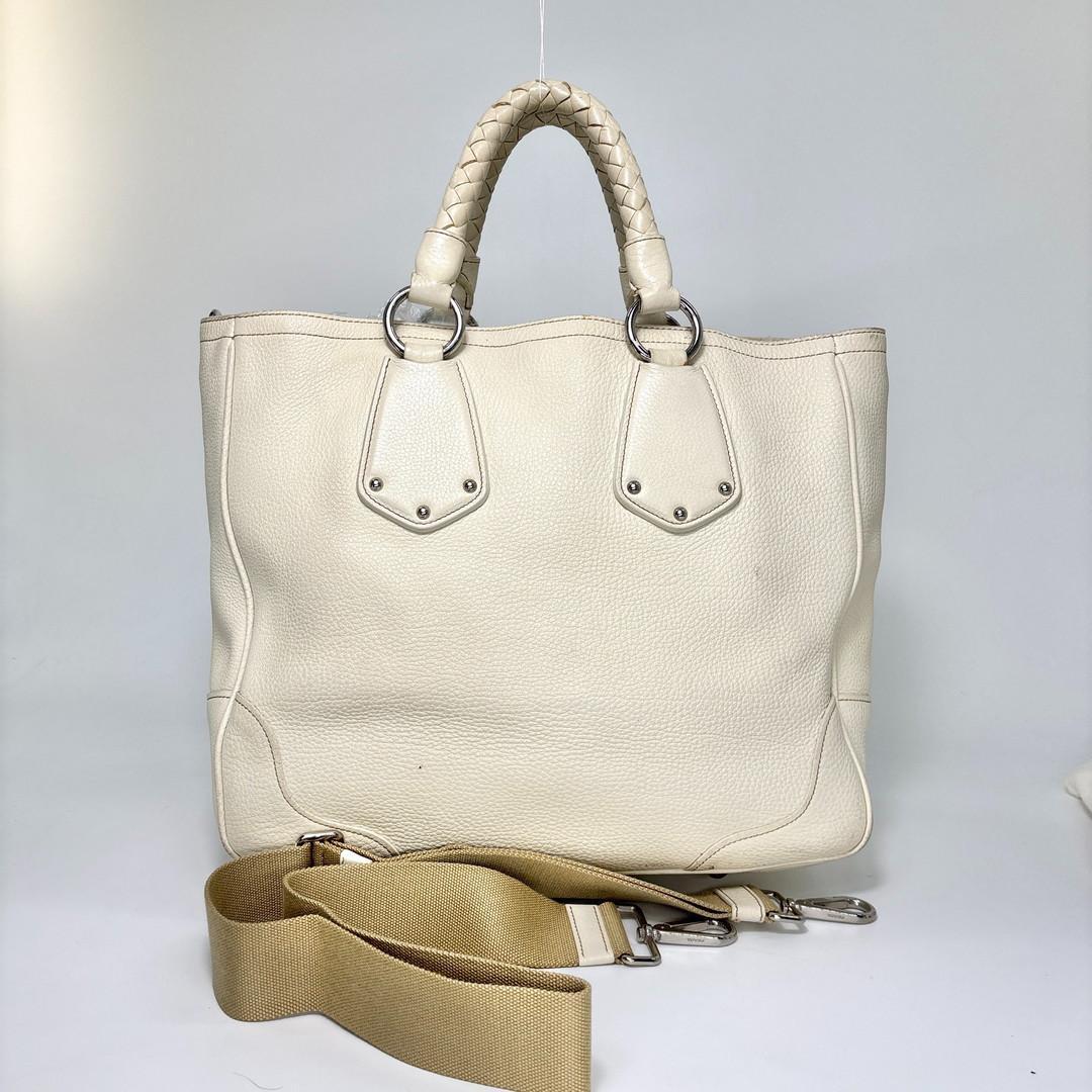 Prada Vitello Daino Tote Shoulder — view 5