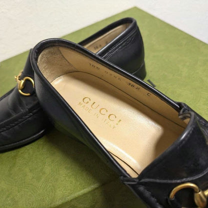 Gucci Horsebit Loafers Black 36 1 2