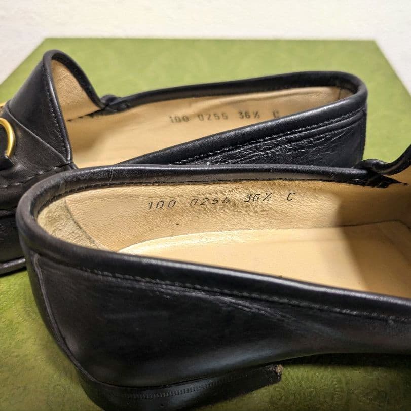 Gucci Horsebit Loafers Black 36 1 2