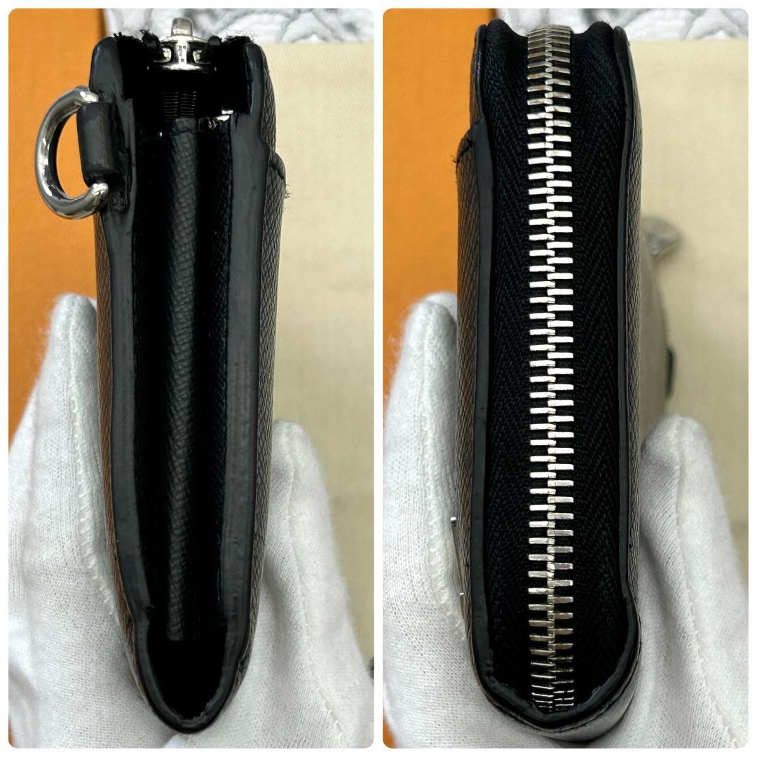 Louis Vuitton Taiga Zippy Dragonne Wallet
