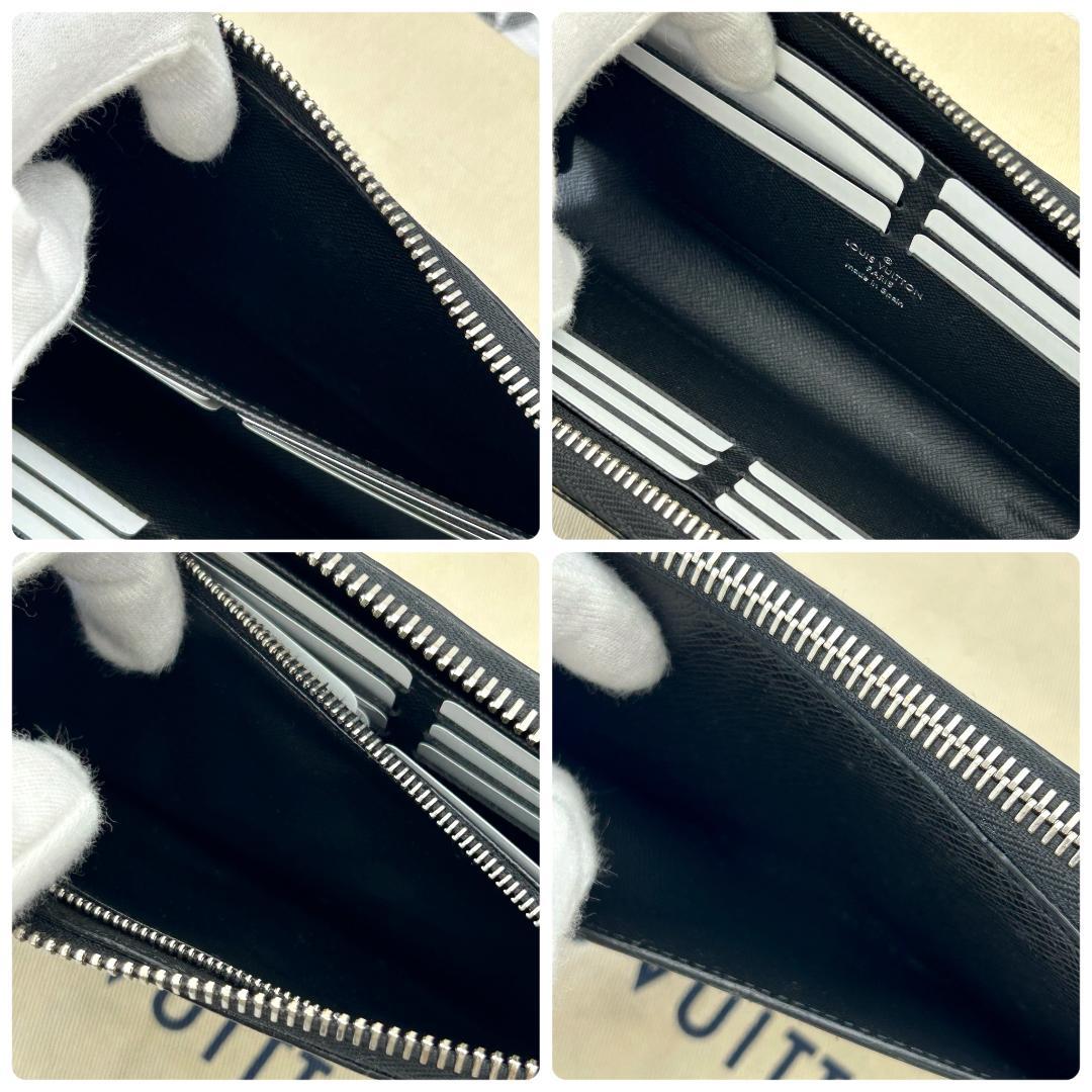 Louis Vuitton Taiga Zippy Dragonne Wallet