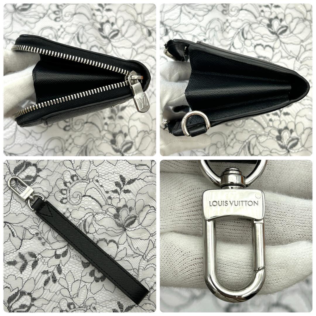 Louis Vuitton Taiga Zippy Dragonne Wallet