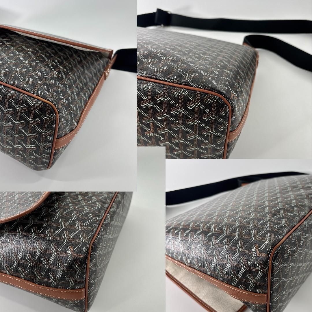 Goyard Capetien MM Shoulder Bag Black — view 8