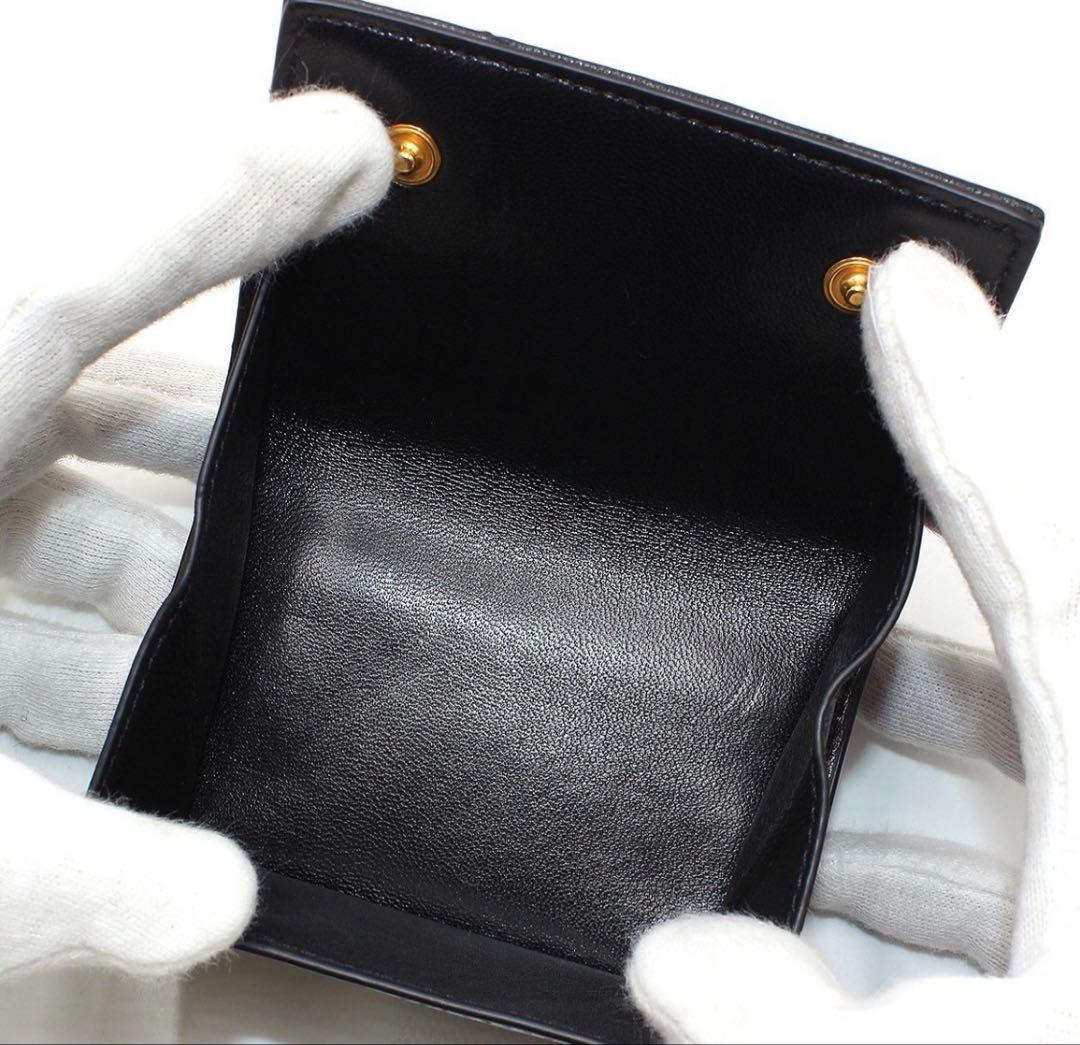 Saint Laurent Shindou Monogram Cassandra Trifold Wallet — view 6