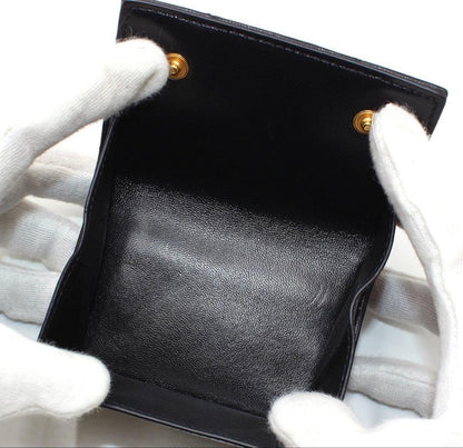 Saint Laurent Shindou Monogram Cassandra Trifold Wallet — view 6