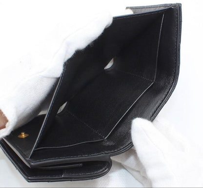 Saint Laurent Shindou Monogram Cassandra Trifold Wallet — view 8