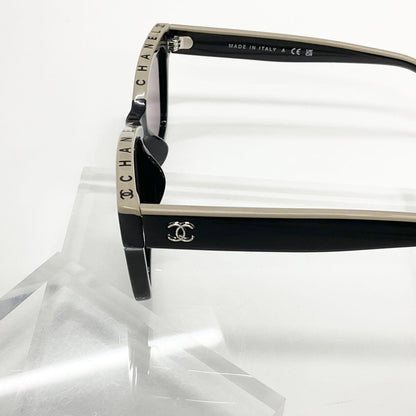 Chanel Sunglasses CC Logo Square Eyewear — view 6