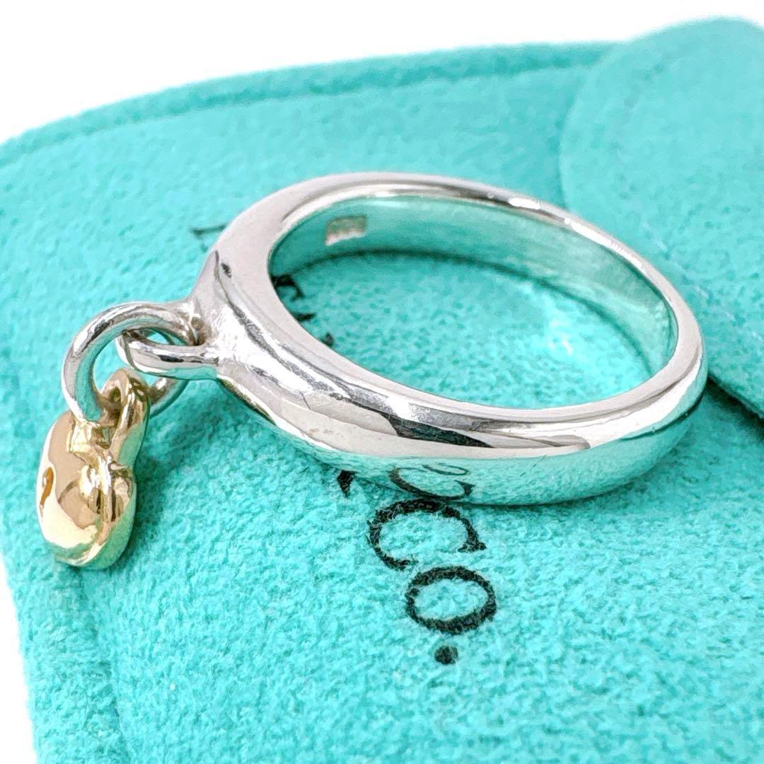 Tiffany & Co Heart Lock Combination Size 14 Sv925 18K