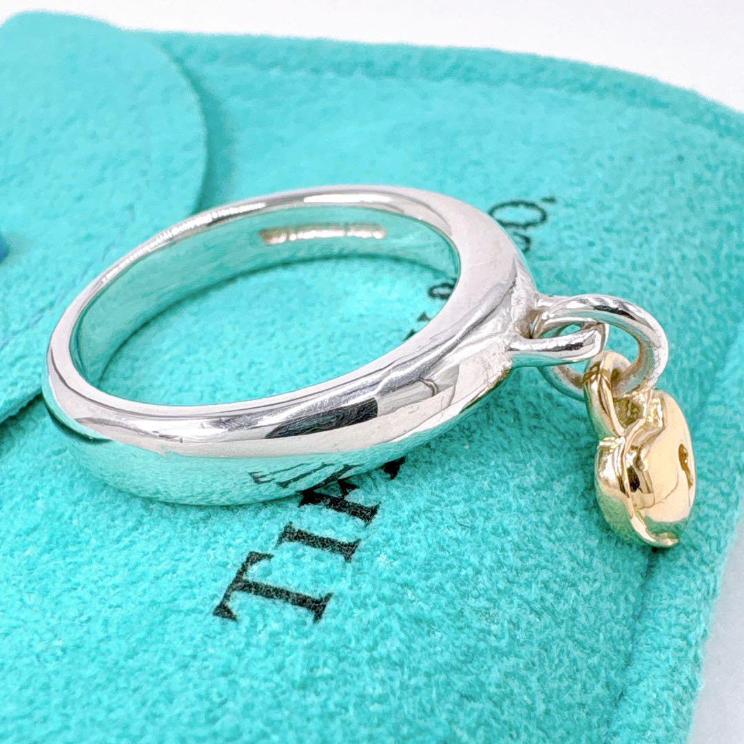 Tiffany & Co Heart Lock Combination Size 14 Sv925 18K
