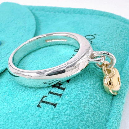 Tiffany & Co Heart Lock Combination Size 14 Sv925 18K
