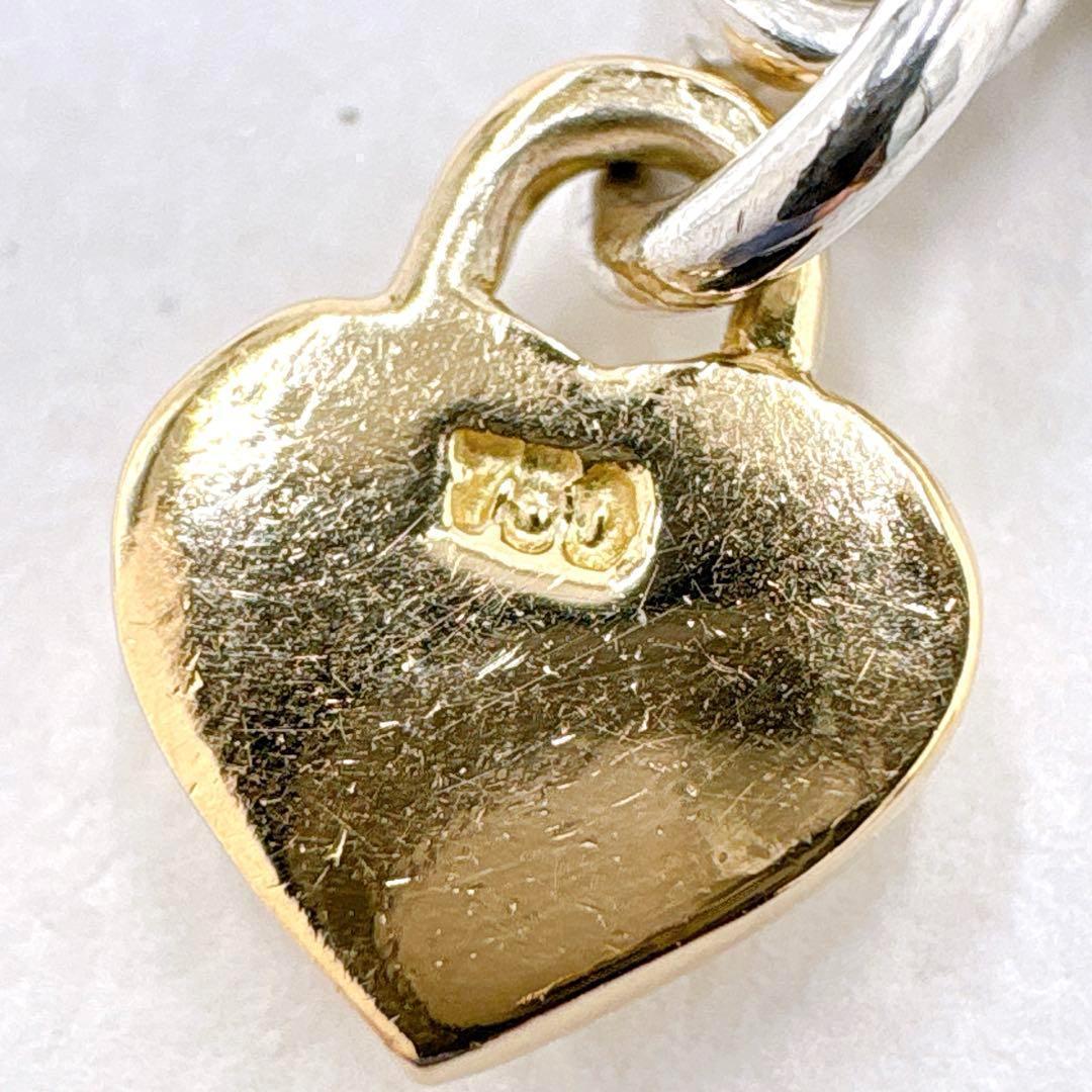Tiffany & Co Heart Lock Combination Size 14 Sv925 18K