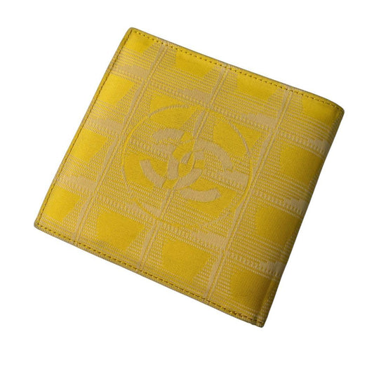 Chanel New Travel Line Coco Mark Bifold Wallet