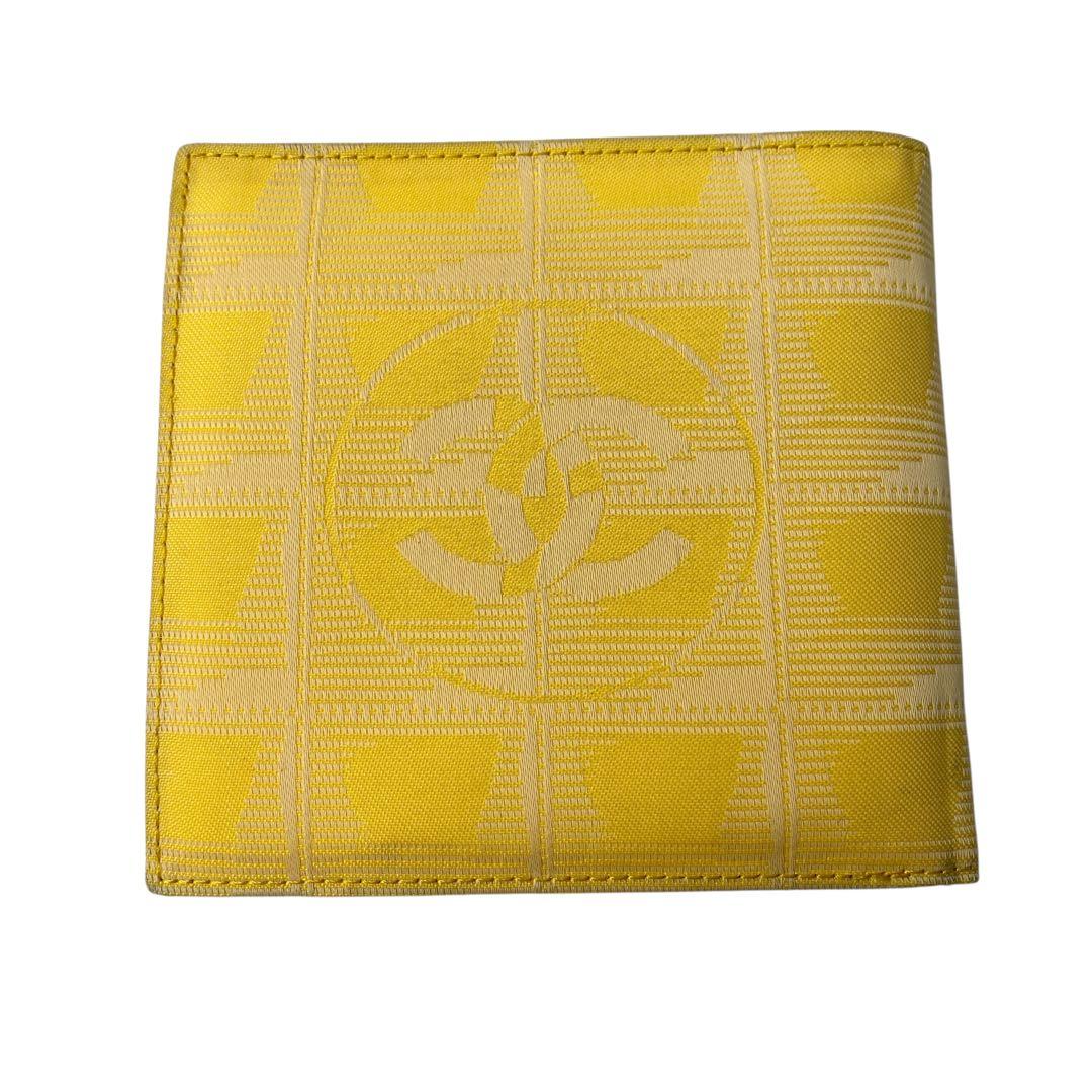 Chanel New Travel Line Coco Mark Bifold Wallet