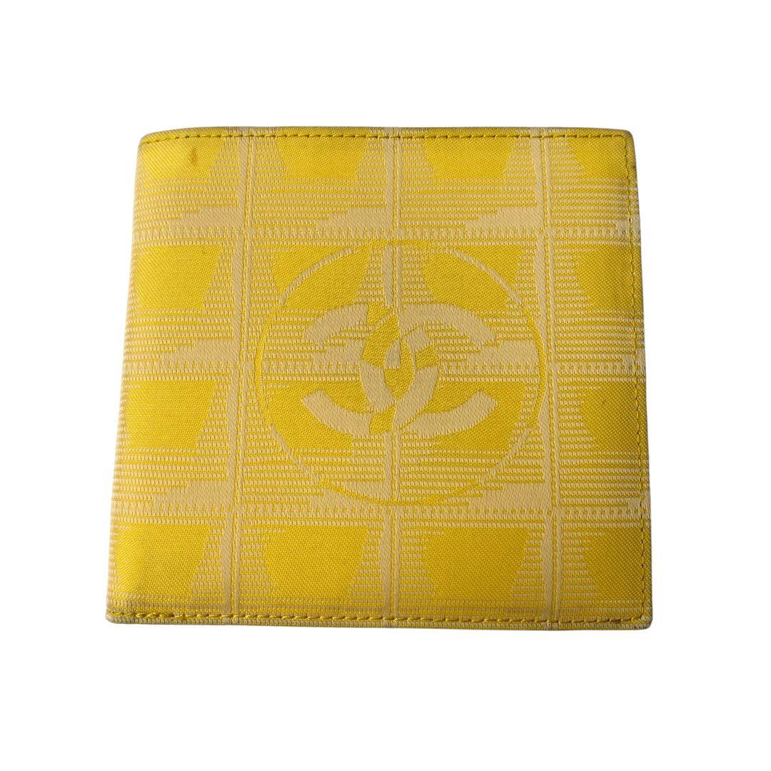 Chanel New Travel Line Coco Mark Bifold Wallet