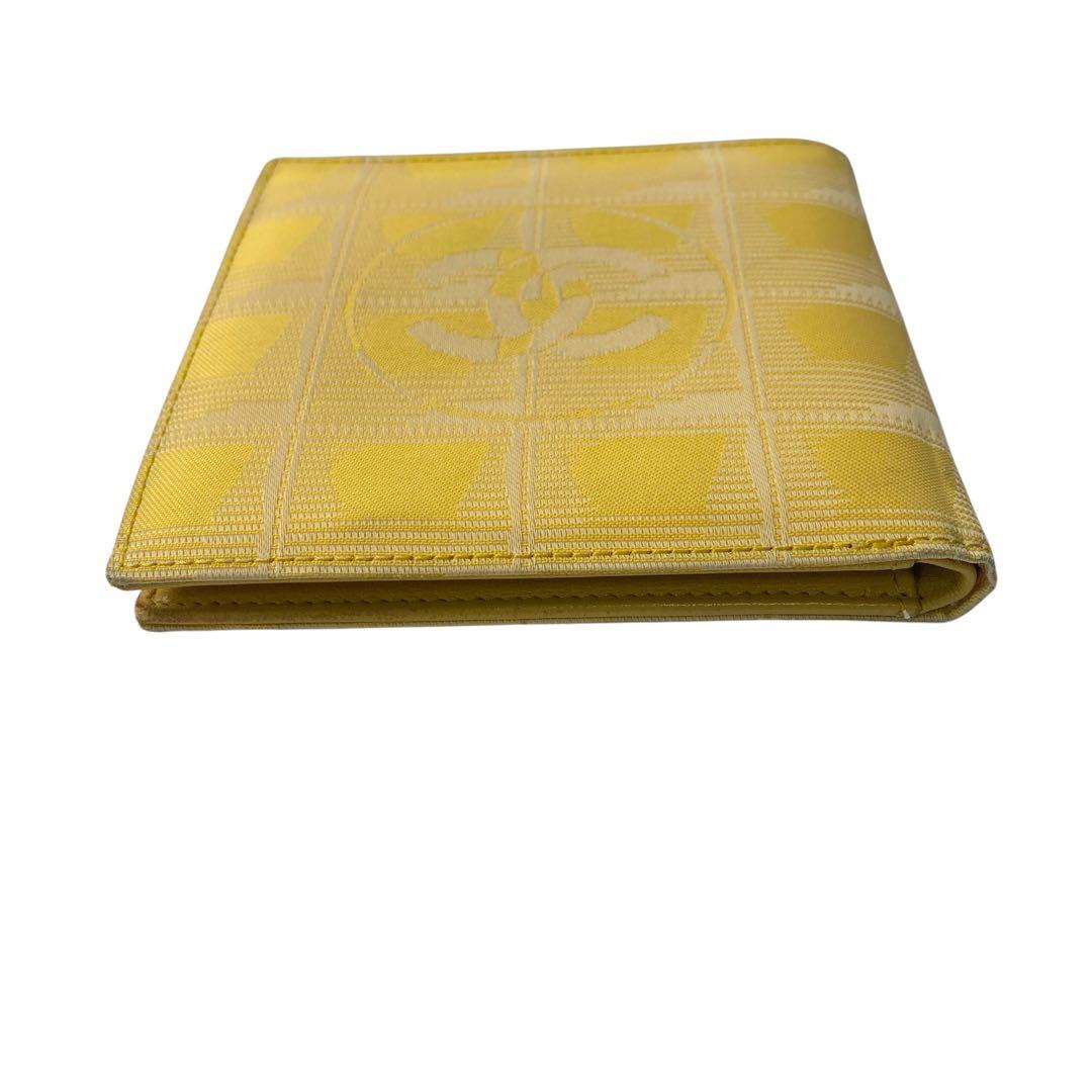 Chanel New Travel Line Coco Mark Bifold Wallet