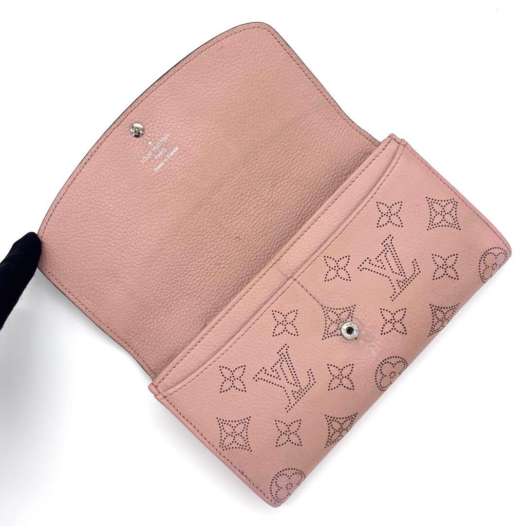 Louis Vuitton Monogram Mahina Portefeuille Iris Magnolia Wallet — view 3