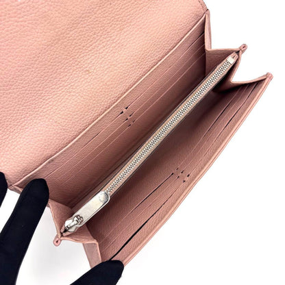 Louis Vuitton Monogram Mahina Portefeuille Iris Magnolia Wallet — view 4