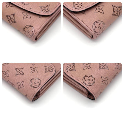 Louis Vuitton Monogram Mahina Portefeuille Iris Magnolia Wallet — view 8