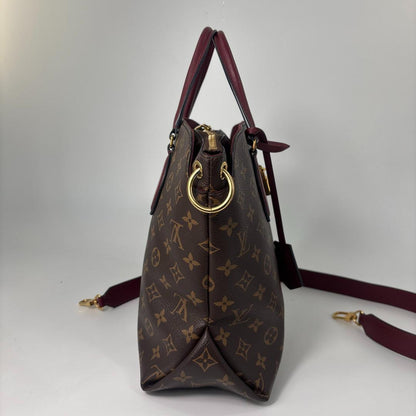 Louis Vuitton Monogram Flower Zipped Tote MM Handbag — view 4