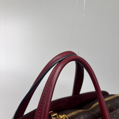 Louis Vuitton Monogram Flower Zipped Tote MM Handbag — view 6
