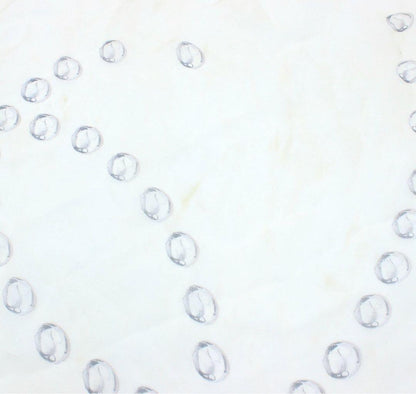 Chanel Cocomark Logo Coral Pattern See-through Silk Scarf