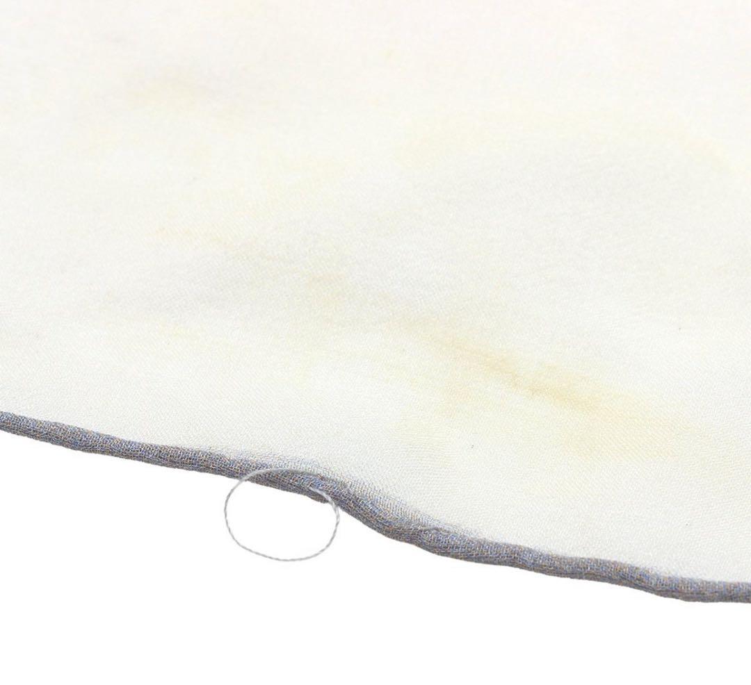 Chanel Cocomark Logo Coral Pattern See-through Silk Scarf