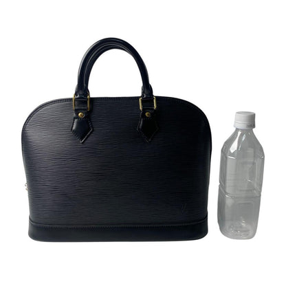 Vuitton Louis Vuitton Epi Alma Handbag With Keys And Cadenas