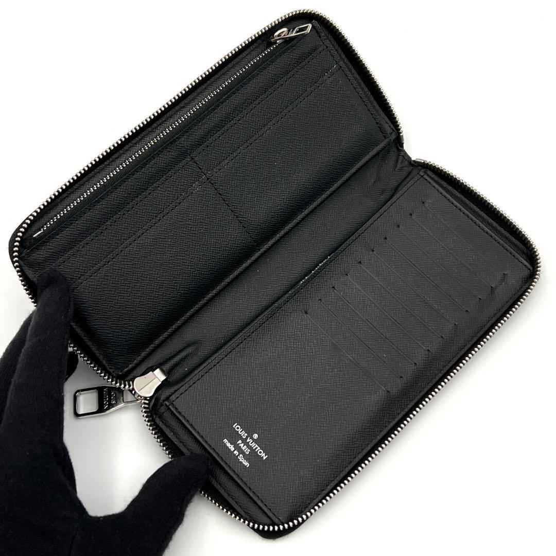 Louis Vuitton Damier Graphite Vertical Wallet Black — view 3