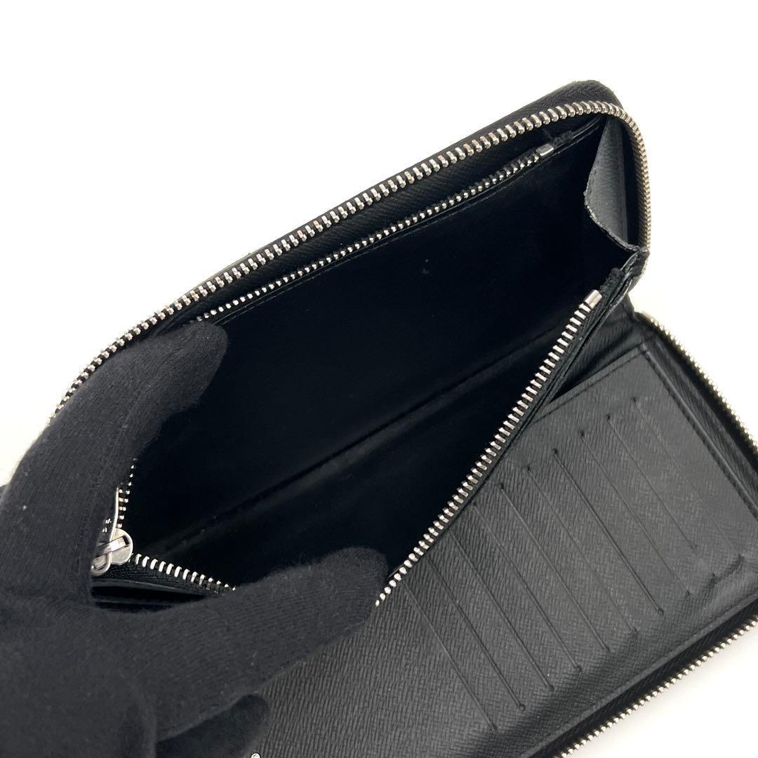 Louis Vuitton Damier Graphite Vertical Wallet Black — view 4
