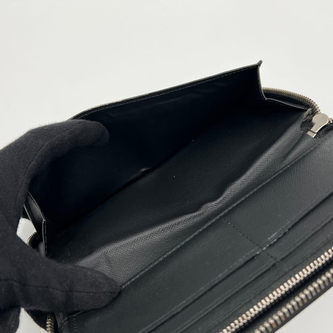 Louis Vuitton Damier Graphite Vertical Wallet Black — view 5