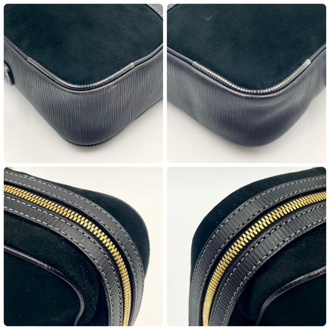 Balenciaga Suede Briefcase Black A4 Mens Business