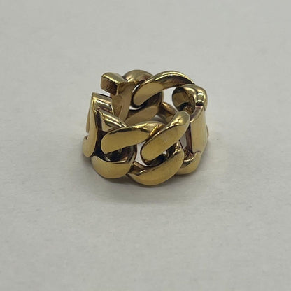 Bottega Veneta Alphabet S Chain Ring — view 4
