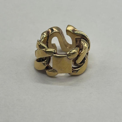 Bottega Veneta Alphabet S Chain Ring — view 6