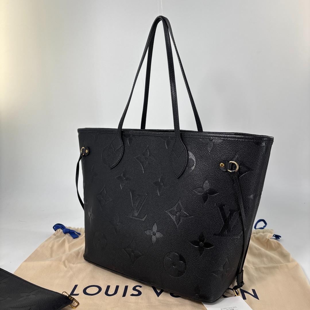 Louis Vuitton Monogram Empreinte Neverfull MM Tote Bag — view 2