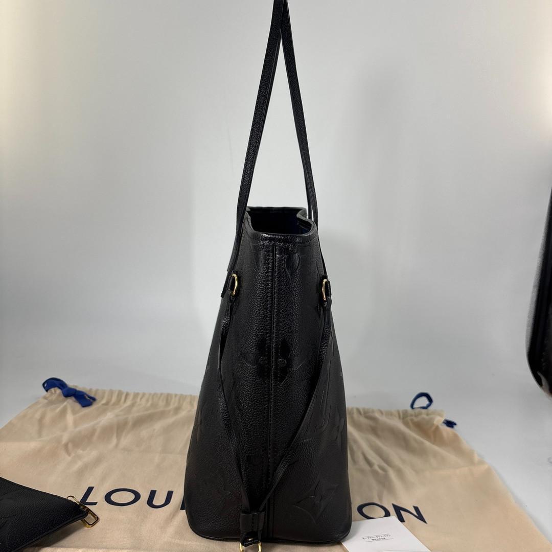 Louis Vuitton Monogram Empreinte Neverfull MM Tote Bag — view 4