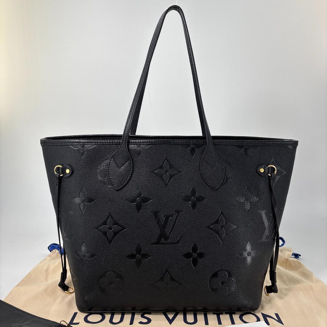 Louis Vuitton Monogram Empreinte Neverfull MM Tote Bag — view 5