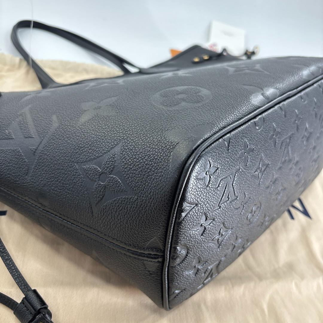 Louis Vuitton Monogram Empreinte Neverfull MM Tote Bag — view 7