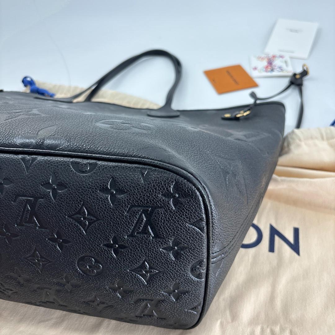 Louis Vuitton Monogram Empreinte Neverfull MM Tote Bag — view 8