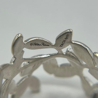 Tiffany & Co Paloma Picasso Olive Leaf Ring — view 7