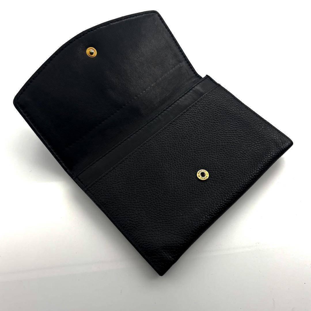 Chanel Wallet Coco Stitch Jumbo CC Logo Caviar — view 4