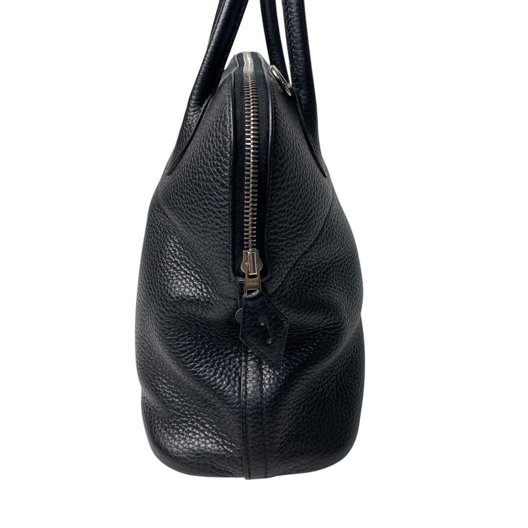 Hermes Bolide 31 Handbag Black Taurillon