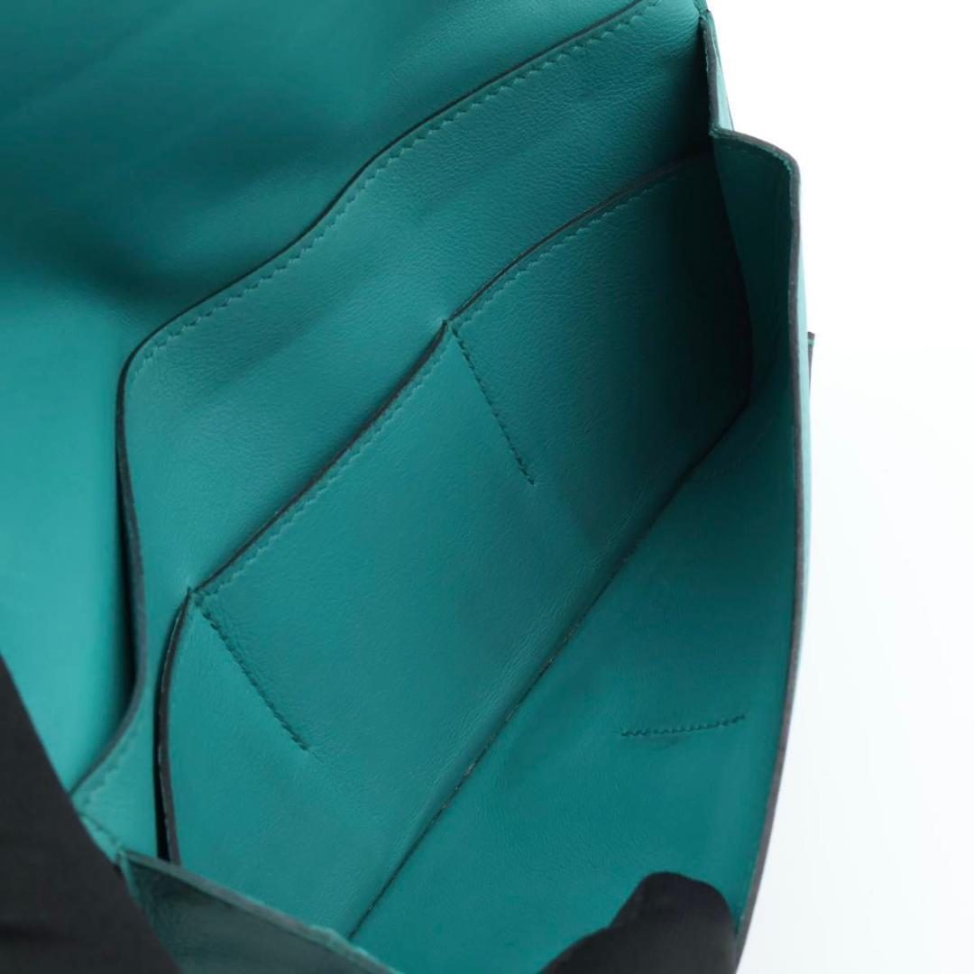 Hermes Dogon GM Wallet Swift Blue Paon — view 5