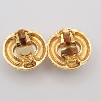 Chanel Earrings Pearl Gold 61ka992