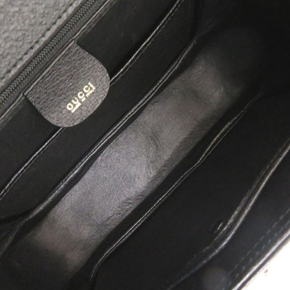 Gucci 2WAY Bamboo 000 1364 0633 Leather Black Handbag Black 0733 Gucci