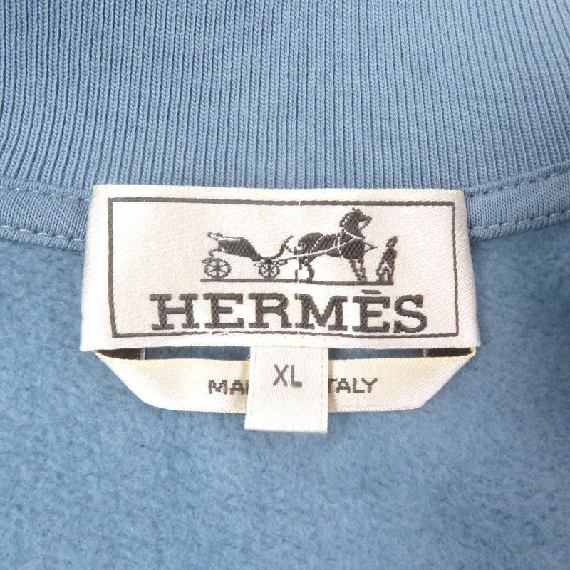 Hermes 24SS Jeu Dadresse Lamb Leather Patch Serie Button Stajan Blouson Jacket