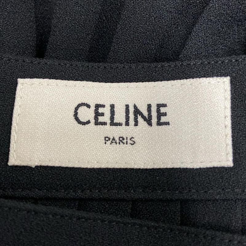 Celine Skirt Size 36 S Women - 2j056206d Black Pleated/size36