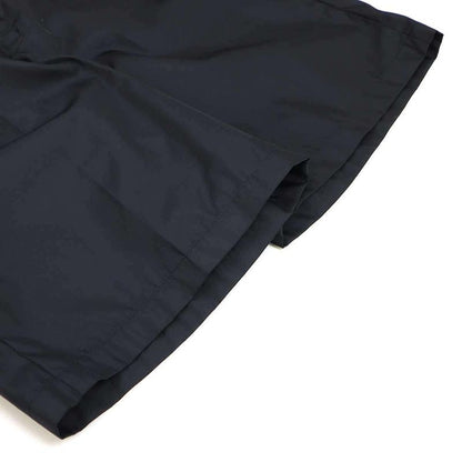 Prada Re-Nylon Logo Plate Nylon Bermuda Shorts Spg32 1wq8 Black 44