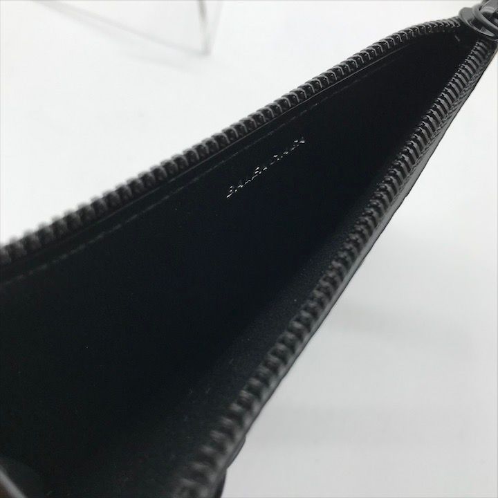 Balenciaga City Long Coin Card Case Holder Wallet Black Not Available in Japan