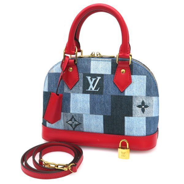 Louis Vuitton Monogram Denim Alma BB Patchwork M45042